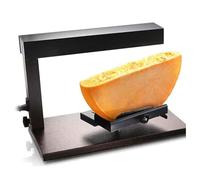 Macchina per Raclette Commerciale da 650W - Scioglicheese da Tavolo con Calore Regolabile e Design a Mezza Ruota per Sciogliere il Formaggio su Burger, Nachos, Pasta e altro