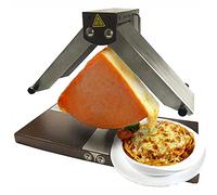 Macchina per raclette Macchina elettrica commerciale per fondere il formaggio alla griglia Raclette da 900 W - Macchina per fondere con doppia area di riscaldamento per ristoranti occidental
