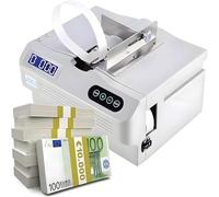 Macchina Per Raggruppare Contanti, Macchina Completamente Automatica Per Imballare Banconote, Piccola Macchina Per Legare Banconote, Carta, Banconote, Etichette, Ricevute, Carta(Machine+3 Rolls)