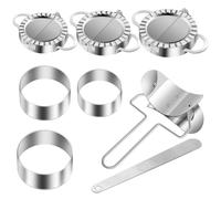 Macchina per ravioli, 8 pezzi, stampo e tagliapasta per empanadas, impasto per ravioli, involucro per pasta sfoglia, cucchiaio per ripieno manuale