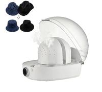 Macchina per Restauro Cappelli 1000W, Pulitore Vapore Automatico con Serbatoio 300ml, Vapore 102C e Asciugatura Rapida, Pannello Digitale per Berretti da Baseball