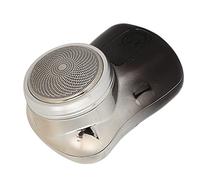 Macchina per Rifinire la Barba, Lamina Curva per Regolabarba Senza Fili Portatile per Uomo per la Casa (Gradiente grigio argento)