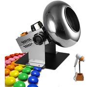 Macchina per rivestimento di zucchero Macchina elettrica per rivestimento di zucchero 1-3 kg/tempo, 58 giri/min Macchina per rivestimento di caramelle Macchina lucidatrice Macchina essiccatr