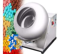 Macchina per rivestimento di zucchero, piccola macchina per glassa elettrica, macchina per lucidatura di rivestimento di cioccolato, grande diametro 30 cm/con scatola di controllo della velo