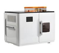 Macchina per roti completamente automatica, macchina per roti da 1800W, prepara 20 deliziosi pani piatti, tortillas e pite in una volta sola con un solo pulsante per un perfetto roti indiano