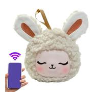 Macchina per Rumore Bianco | Calmante a Rumore Bianco con Coniglietto in Peluche | Dispositivo Ricaricabile Senza Fili | per Notte Asilo Casa Calma Famiglia Camera da Letto Viaggio e Routine