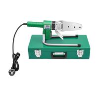 Macchina Per Saldare Tubi Acqua, Polifusore Professionale 1500W, Precisione Temperatura, 3 Teste 20/25/32mm, Schermo LED Chiaro, Per PPR PE PP HDPE, Impianti Idraulici Casa Cantiere, 220V Europea