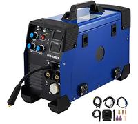 Macchina per Saldatura, 5 in 1 Mig/Mag/TIG/Flux/MMA Inverter Welder IGBT 200AP Combo Saldatrice Spot Spot Saldatore 200A