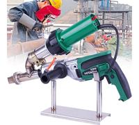 Macchina per saldatura della plastica, saldatore manuale a estrusione da 1600W per tubi in HDPE e PP, ideale per serbatoi d'acqua e lastre