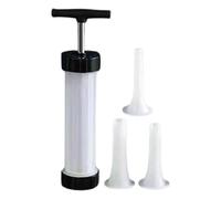 Macchina Per Salsicce Fatta In Casa - Kit Di Riempimento Verticale Da Cucina Con 3 Tubi, Design Durevole Per Uso Alimentare Per Un Facile Riempimento Della Carne, Funzionamento Manuale | Pratico Kit D