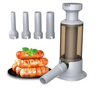 Macchina per salsicce fatte in casa - Riempitore manuale per salsicce, strumento di riempimento di tubi di carne | Macchina riempitrice per salsicce per uso alimentare, iniettore di carne manuale