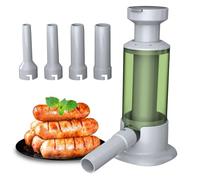 Macchina per salsicce fatte in casa - Riempitrice verticale per salsicce, iniettore portatile per tubi di carne | Macchina manuale per riempimento di salsicce alimentari, strumento per la lavorazione