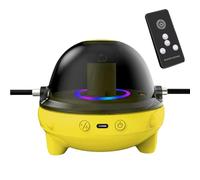 Macchina per saltare a corda, macchina per saltare, 13 x 13 x 9,5 cm, smart digitale wireless con telecomando a 10 velocità, contatore musicale intelligente per palestra indoor fitness allenamento