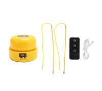 Macchina per Saltare con la Corda Intelligente, Schermo LCD Retroilluminato Regolabile a 10 velocità, Macchina per Allenamento per Saltare Automatica, per Donne, Uomini e Bambini