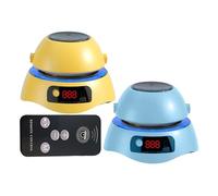 Macchina per saltare con telecomando - Macchina per saltare a corda, macchine elettriche automatiche intelligenti, 1-10 livelli di velocità, attrezzatura per saltare luce colorata per esercizi in