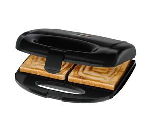 Macchina per sandwich/croque-monsieur nera Clatronic ST3814-nera