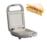 Macchina per sandwich da interni, versatile griglia a pressione wireless per quesadillas, tasche per pizza, waffle, formaggio grigliato e articoli per la colazione