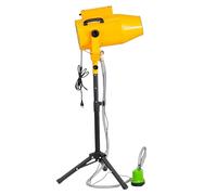 Macchina Per Schiuma 1000W,Schiuma Cannone per Scenici Con Supporto Triangolare,Angolo Regolabile,Area Di Copertura Di 80M²,Distanza Di Spruzzo Di 6-10M Per Festival Musicali,Feste All'Aperto(Yellow)