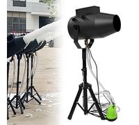 Macchina Per Schiuma, Cannone Da Festa Da 1000w,Portatile Con Supporto A Treppiede,Area Di Copertura Di 80 M²,Distanza Di Spruzzo Di 6-10 M Per Parchi Giochi,Feste A Tema, Festival Musicali(Black)