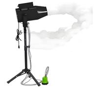 Macchina Per Schiuma Da 1000w,Cannone Per Schiuma Con Supporto Regolabile Con Effetto Scenico,Macchina Per Creare Schiuma A Getto Per Parchi A Tema,Festival Musicali,Feste All'Aperto(Black)