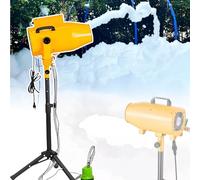 Macchina Per Schiuma Da Palco Da 1000 W, Macchina Per Schiuma Per Giochi D'Acqua Per Bambini E Adulti, Angolo Regolabile, Macchina Per Schiuma A Getto D'Effetto Scenico Per Feste All'Aperto,Yellow