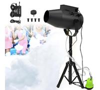 Macchina Per Schiuma Di Grandi Dimensioni Da 1000 W, Cannone Per Schiuma Per Bambini, Macchina Per Schiuma A Getto D'Acqua Con Effetto Scenico Per Feste, Esterni, Nuoto Estivo,Black