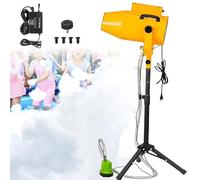 Macchina Per Schiuma Di Grandi Dimensioni Da 1000 W, Cannone Per Schiuma Per Bambini, Macchina Per Schiuma A Getto D'Acqua Con Effetto Scenico Per Feste, Esterni, Nuoto Estivo,Yellow