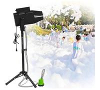 Macchina Per Schiuma,Macchina Per Schiuma Per Feste,Angolo Regolabile,Macchina Per Schiuma Con Supporto Regolabile Per Grandi Palchi,Distanza 6-10 M/Area 80㎡ Per Feste,Parco Acquatico,Piscina(Black)