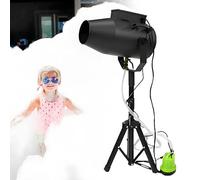 Macchina Per Schiuma Per Bambini E Adulti Per Feste In Piscina, Macchina Per Schiuma A Getto D'Acqua Con Effetto Scenico Per Giardino, Piscina, Compleanni, Celebrazioni Ed Eventi In Giardino,Black
