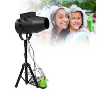 Macchina Per Schiuma Per Feste All'Aperto, Macchina Per Schiuma Professionale Da Palco, Macchina Per Schiuma A Getto Con Effetto Scenico Ad Angolo Regolabile Per Parco Acquatico,Black