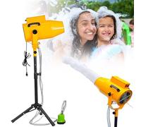 Macchina Per Schiuma Per Feste All'Aperto, Macchina Per Schiuma Professionale Da Palco, Macchina Per Schiuma A Getto Con Effetto Scenico Ad Angolo Regolabile Per Parco Acquatico,Yellow