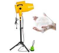 Macchina per schiuma portatile per grandi palchi, macchina per schiuma a getto con effetto scenico ad angolo regolabile, con supporto per treppiede e pompa dell'acqua/Distanza 6-10 m, per feste, al B