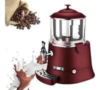 Macchina per sciogliere il cioccolato 400 W, per riscaldare bevande e | Capacità 5 l/10 l, display a LED, scaldavivande elettrico, adatto per cioccolato, caffè, tè, latte, latte di soia