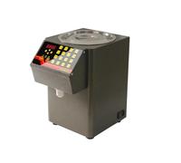 Macchina per Sciroppi, Fruttosio Macchina 16 Tipi Sciroppo Distributore Contenitore 8L For Bubble Tea/Caffetteria Quantizzatore(Purple)