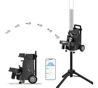 Macchina per servire badminton senza fili, alimentatore automatico per volani, robot a batteria, per allenamento in palestra e a scuola