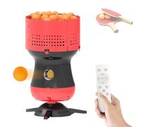 Macchina per servire palline da ping pong, robot per ping pong con contenitore rimovibile per palline, macchina automatica per il lancio di palline da ping pong, velocità e rotazione regolabili