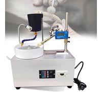 Macchina per Sfaccettatura Gemme,Macchina per Lucidatura E Molatura Giada 180w Con Display Digitale,Velocità Rotazione Regolabile 0 a 2800 Giri/Min,Smerigliatrice Piana per Pietre Preziose