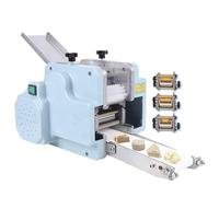 Macchina per Sfoglia di Ravioli Elettrica, Macchina per Ravioli e Wonton Commerciale con Forma Rotonda, Macchina per Pasta Elettrica da 3mm (Dumplingskinmold)