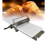 Macchina per sfogliare l'impasto, rullo pieghevole manuale con spessore regolabile da 0,5 a 27 mm per fare glassa e pasta sfoglia, dimensioni 30,5 cm, per panetteria e cucina