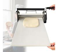 Macchina per sfogliatrice per impasto, spessore regolabile, rullo pieghevole per pasticceria in acciaio inossidabile per uso domestico del forno