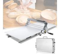 Macchina per sfoglie di pasta pieghevole manuale, con rullo impastatore | Macchina manuale per piegare la pasta, dotata di 300 rulli impastatori regolabili, progettata per la preparazione casalinga