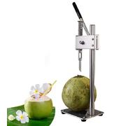 Macchina per sgusciare il cocco, apri cocco portatile, regolabile in altezza, facile apri-cocco giovane per negozi di frutta