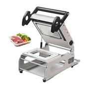 Macchina Per Sigillare Contenitori Alimentari, Sigillatrice Di Vassoie In Acciaio Inossidabile, Macchina Per Imballaggio Alimentare A Pressione Manuale Per Scatole Takeaway,Panini, Per Ristoranti