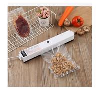 Macchina per Sigillare, Sigillatrice sottovuoto automatica Sigillatrice for alimenti Laminatrice Confezionatrice domestica Piccola macchina sottovuoto commerciale Mini sigillatrice for sacchetti(Noir)