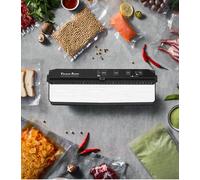 Macchina per sigillare sottovuoto per alimenti professionale per la casa elettrica Sigillatura termica a doppia pompa allargata per la conservazione degli alimenti con sacchetti di stoccaggio