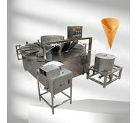 Macchina per snack di livello commerciale, versatile per coni gelati, coni per cialde, waffle e involtini primavera | Alto volume