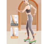 Macchina per snellire la vita con giro su disco separato a esagono silenzioso, disco per torsione della vita con cuscinetto a doppio asse separato Fitness Stepper Cardio TwistQuesto stepper rotante è