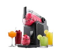 MACCHINA PER SORBETTI SEEGER SuperSlush, Potenza 200 W, Capacità 2L, Potenza massima 200 W, Recipiente da 2 l, Coperchio trasparente, Nero