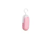 Macchina per sottovuoto, 1PC Sigillante Per Alimenti Sottovuoto Busta Di Plastica Mini Macchina Per L'imballaggio Snack Portatile,per conservare carne, pesce, frutta e verdura(Pink)