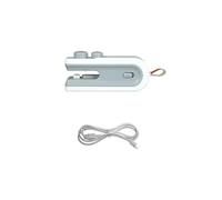 Macchina per sottovuoto, 2 In 1 Mini Borsa Termosigillatrice Pacchetto Di Stoccaggio Snack Clip Macchina Per Sigillare Plastica Portatile USB Ricaricabile,Sigillatrice per alimenti(White)